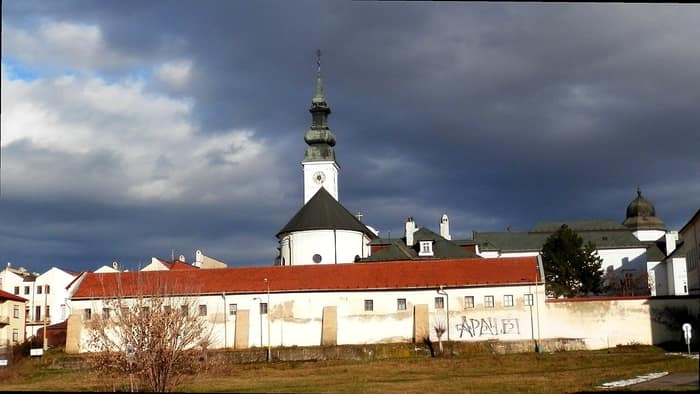 The Greek Catholic cathedral in Prešov