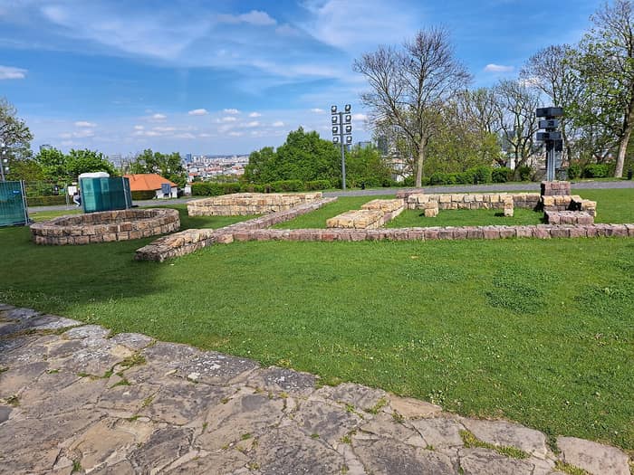 Another view of Bratislava from the castle side