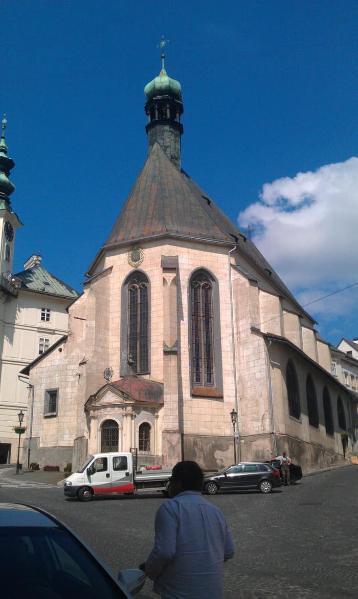 Another view of Banská Štiavnica and its historic centre