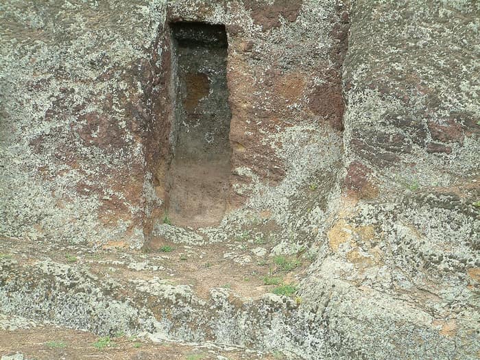 The spot of a former watchtower inside Fiľakovo Castle