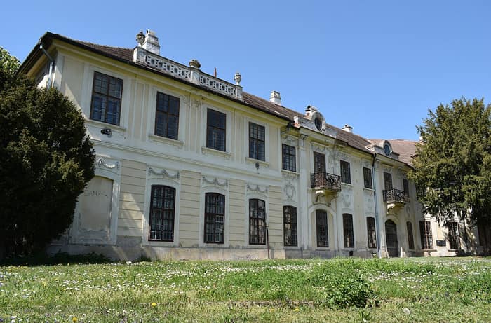 Aspremont Palace in the Medical Garden in Bratislava