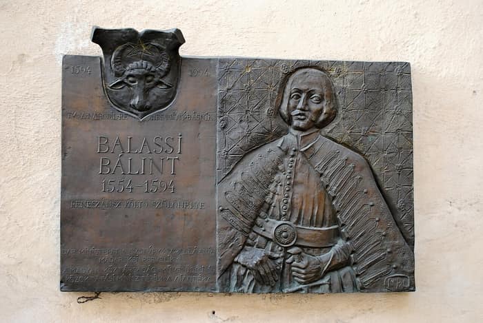 Pamätná tabuľa Valentína Balašu na Zvolenskom zámku