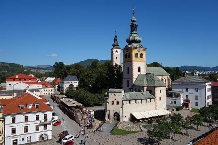 The barbican gate of Banská Bystrica Castle