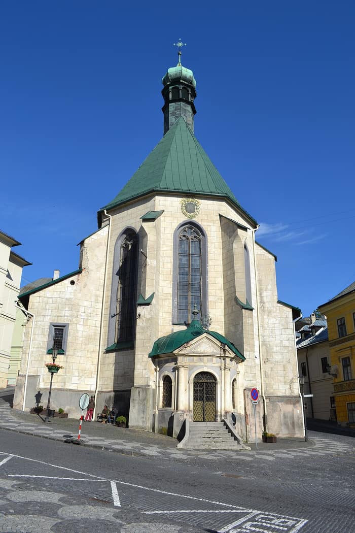 The church of St Catherine in Banská Štiavnica