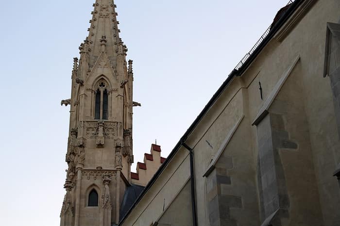 The Clarissine Church (Kostol klarisiek) in Bratislava