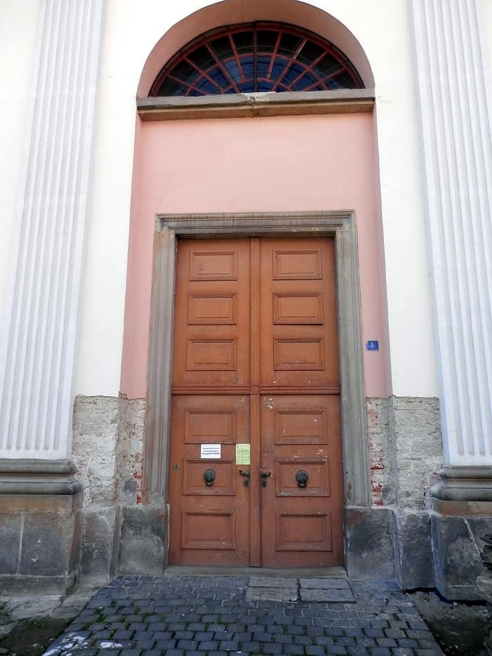 Exterior of the Evangelical church in Levoča