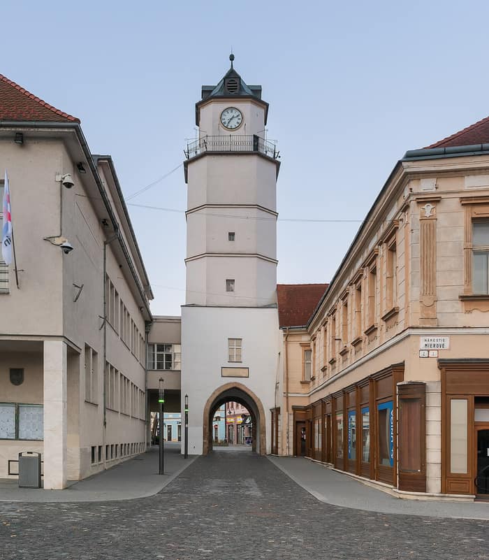 Veža Dolnej brány v Trenčíne, druhý pohľad