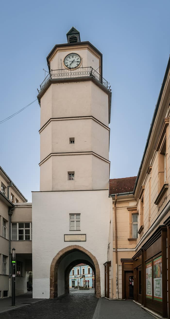 Veža Dolnej brány v Trenčíne, tretí pohľad