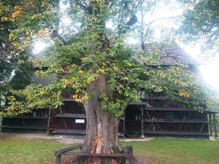 The wooden articular church in Hronsek