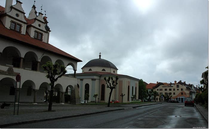 Evangelical church in Levoča, general view