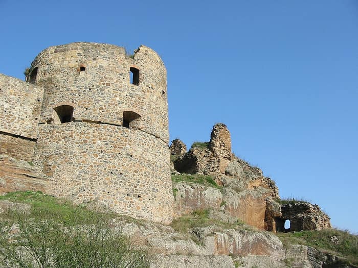 Ruins and bastion of Fiľakovo Castle