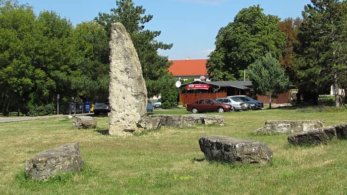 A menhir of the Holíč Sanctuary