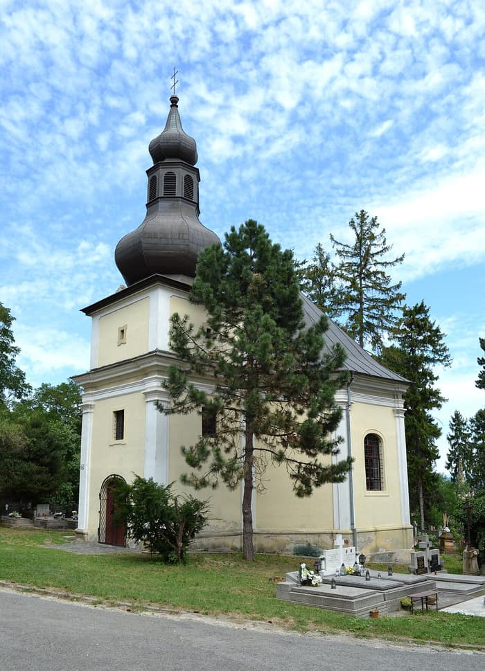 Chapel of St Rosalie in Košice, view c