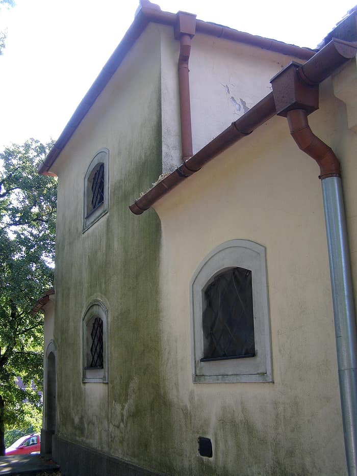 Front of the Baroque Chapel of Saint Rozália