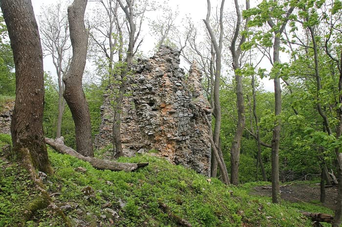Hiking landscape of the Little Carpathians around Záruby