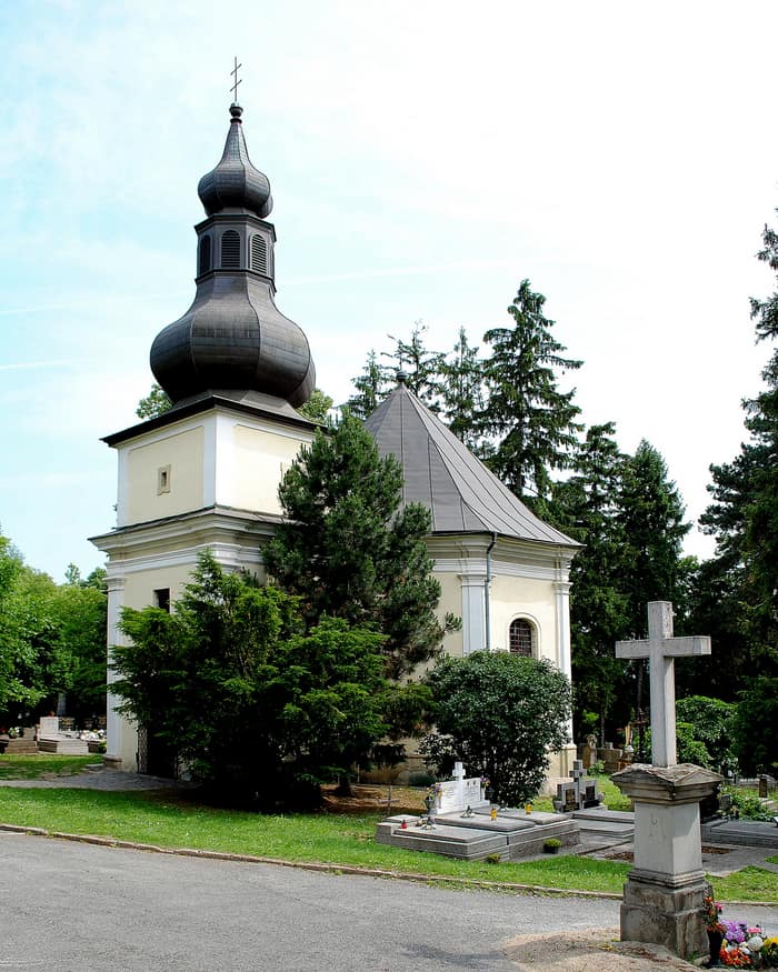 Plague Chapel of St Rosalie in the Rosalia cemetery in Košice