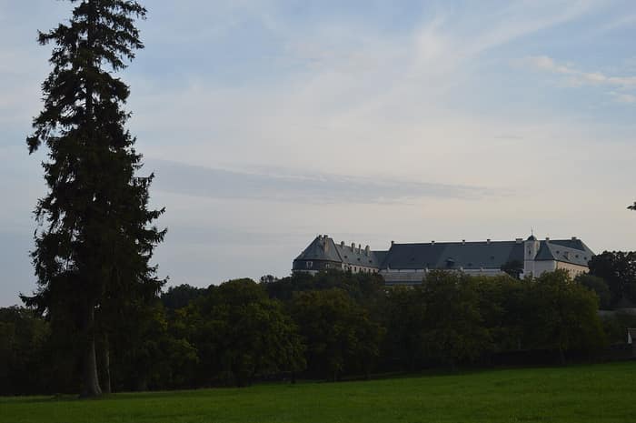 View of Červený Kameň Castle
