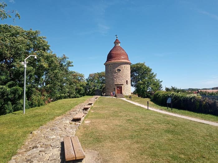 The rotunda with its Baroque dome and lantern