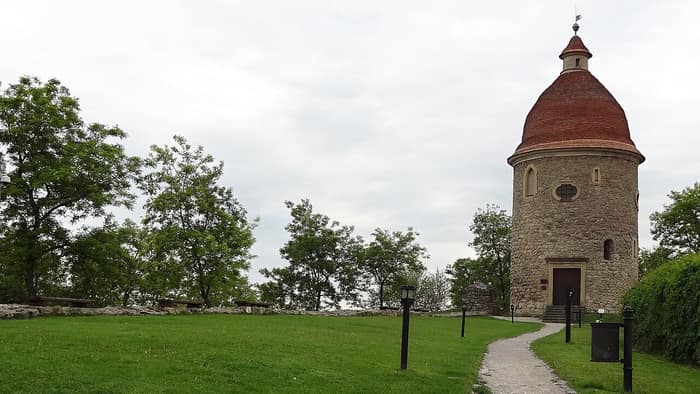 The rotunda near the town walls of Skalica