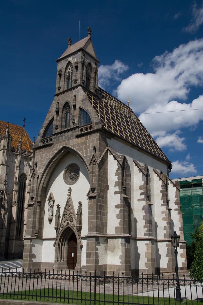 The Gothic church of St Michael in Košice