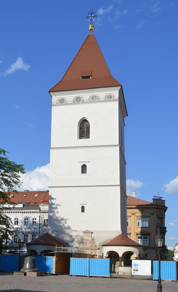 St. Urban Tower, the Renaissance bell tower beside St Elisabeth Cathedral in Košice